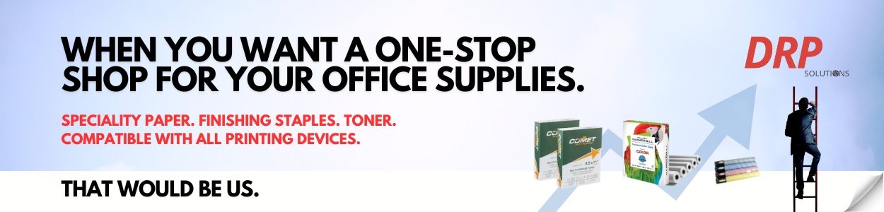 DRP OFFICE SUPPLIES BANNER